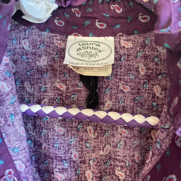 Vintage 1970s Laura Ashley Dress - Picture 3 of 6